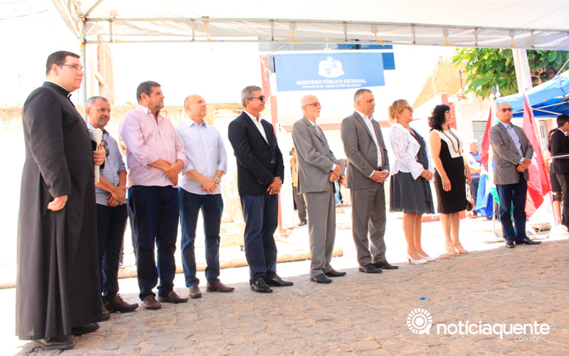 Prefeito Flavinho participa da inauguração do prédio da Promotoria de Justiça de Pão de Açúcar