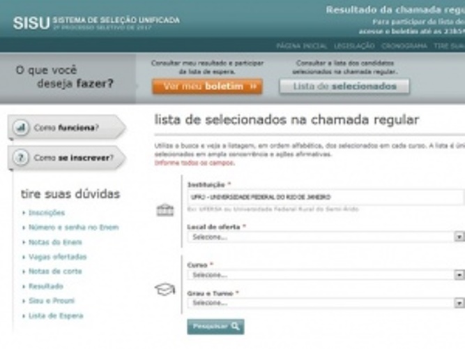 Instituições de Alagoas ofertam mais de 6 mil vagas para candidatos do Sisu