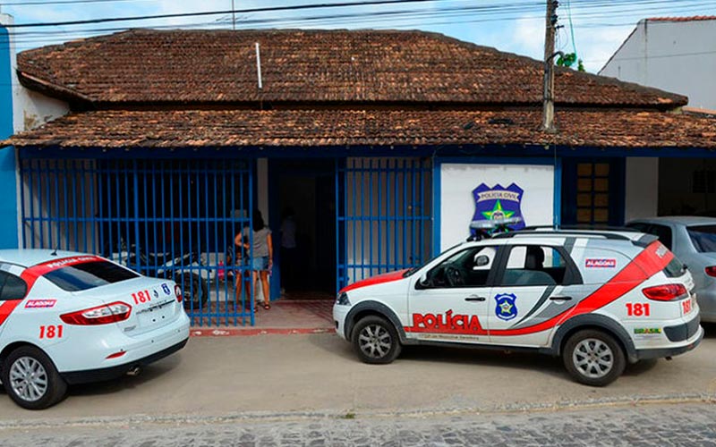 Suspeito foi levado para a Delegacia Regional de Marechal Deodoro, Região Metropolitana de Maceió