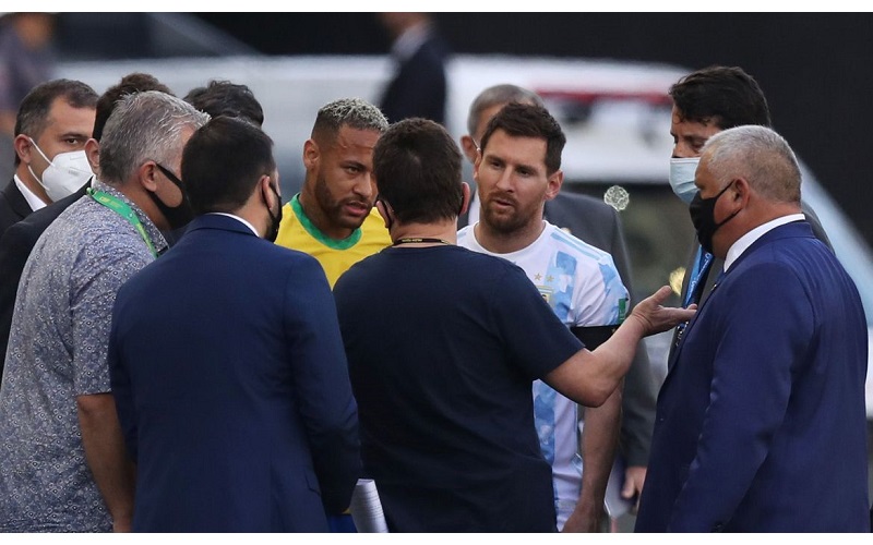 Anvisa paralisa jogo entre Brasil e Argentina