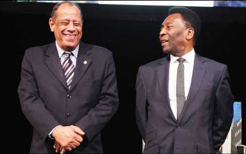 Pele Carlos Alberto Torres Evento NY Cosmos 01/08/2013