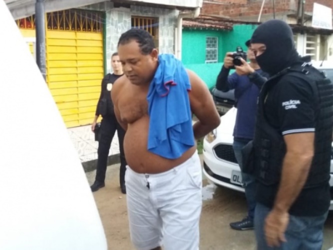 Suspeito de estupro foi preso durante operação no bairro de Guaxuma