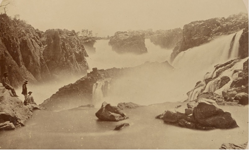 Cachoeira de Paulo Afonso. Foto: Marc Ferrez_1875 