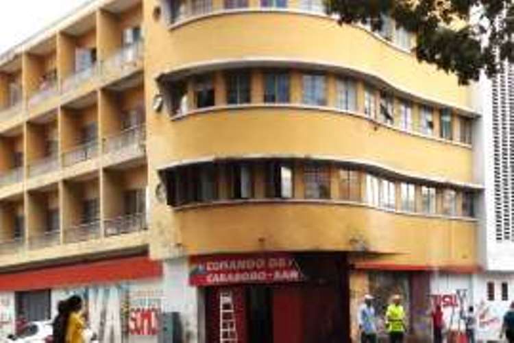 O local Avenida Lecuna, no oeste de Caracas, uma zona da cidade que tradicionalmente é ligada ao chavismo