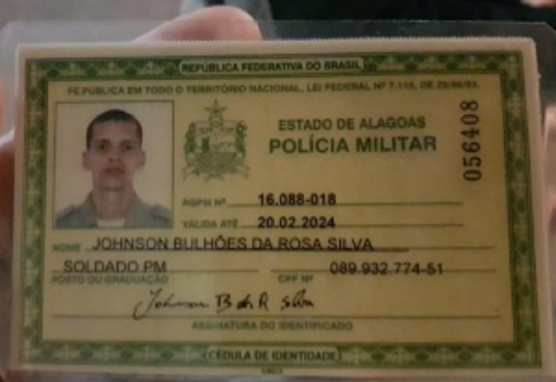 Soldado Bulhões foi morto durante assalto