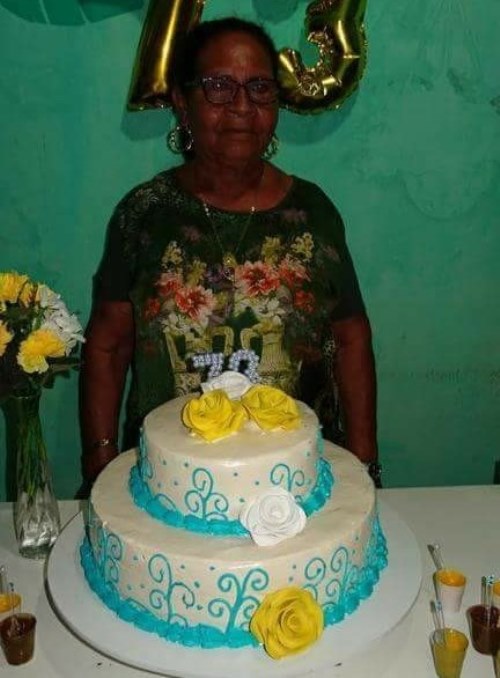 Comemorando os 73 anos, em 2017