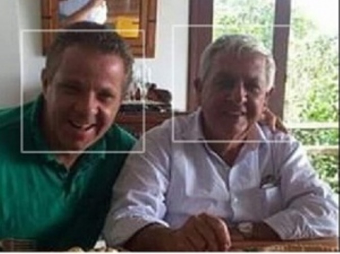 Flaubert Torres (direita) faleceu hoje em Maceió