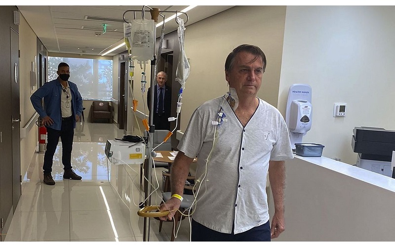 Segundo médico de Bolsonaro, sistema digestivo já está funcionando